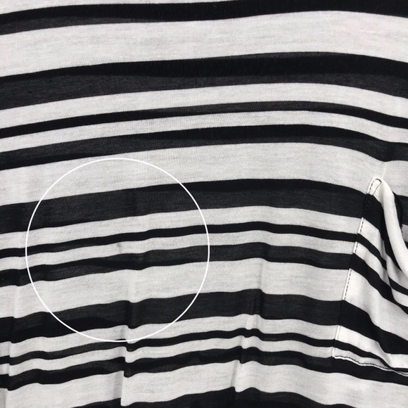 ✨HP✨ Blue Life Stripe Long Sleeve Best Bum Jersey Top - Picture 5 of 9